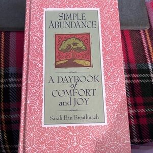Simple Abundance by Sarah Ban Breathnach Hardcover Book